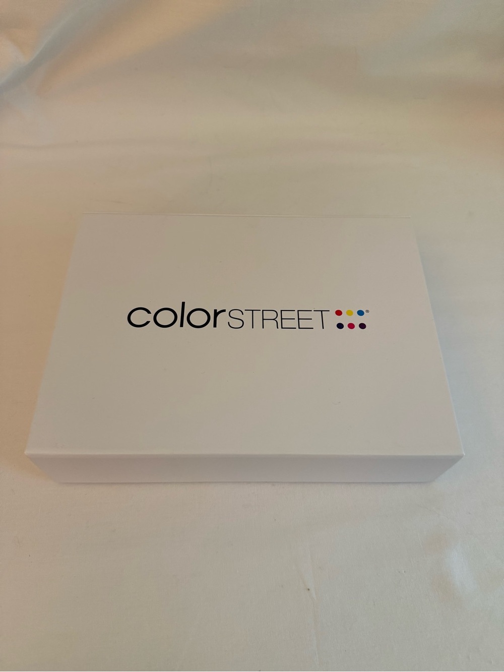 Color Street White Logo Box - ColorStreet